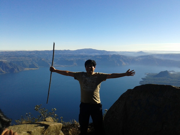 cima volcan san pedro atitlan guatemala