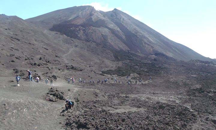 El Pacaya, un interesante inicio en la escalada de&nbsp;volcanes