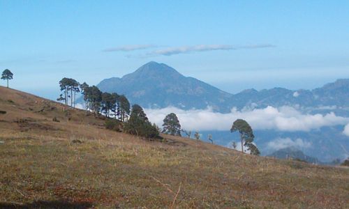 Volcán Tajumulco en San Marcos