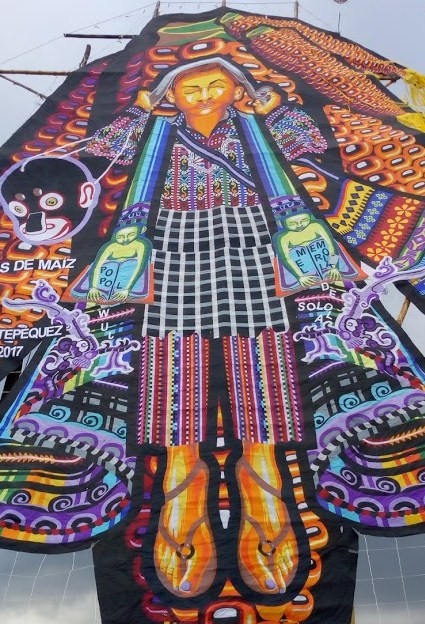 barrilete gigante sumpango maiz