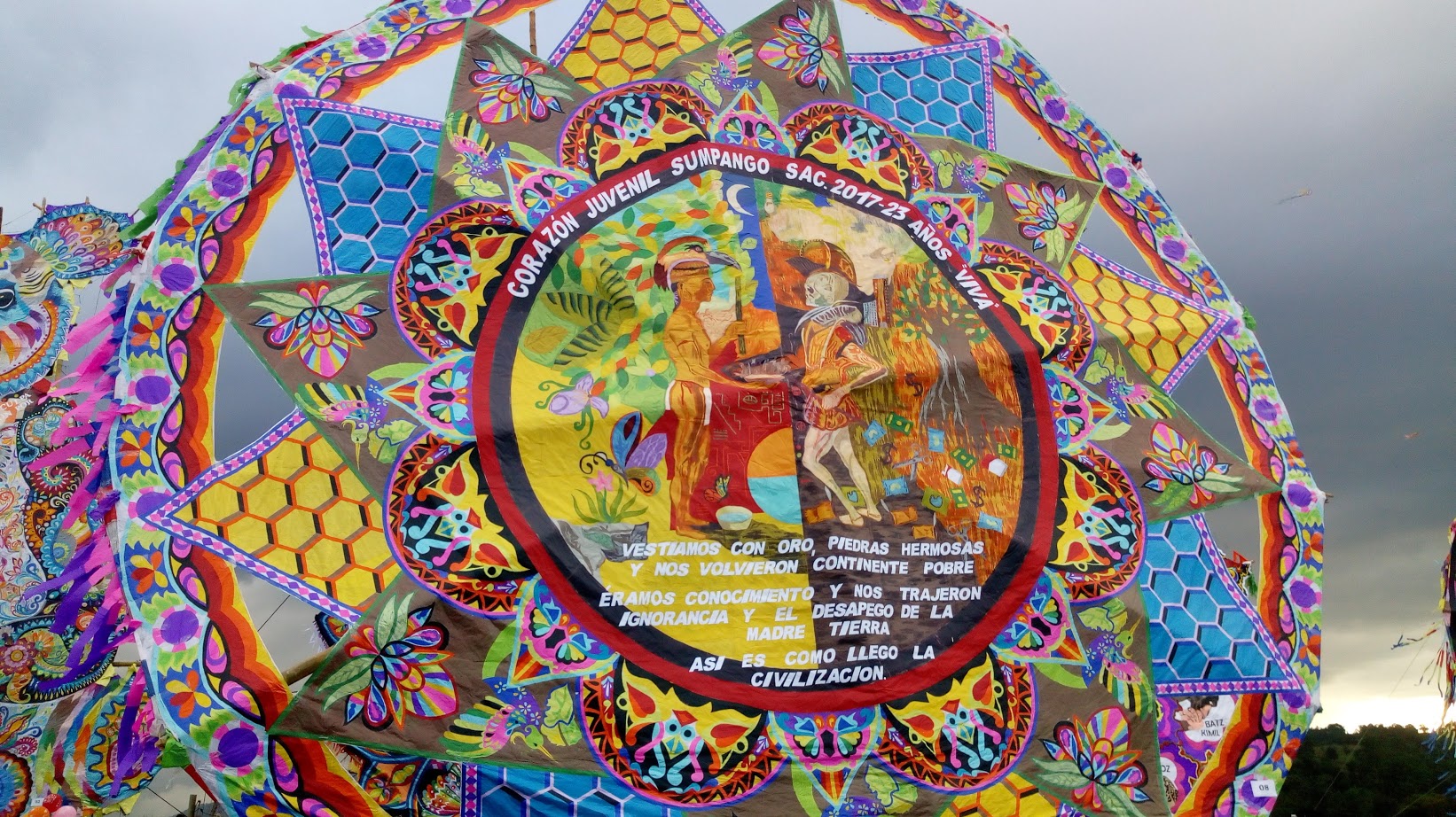 mensaje increible barrilete sumpango 2017