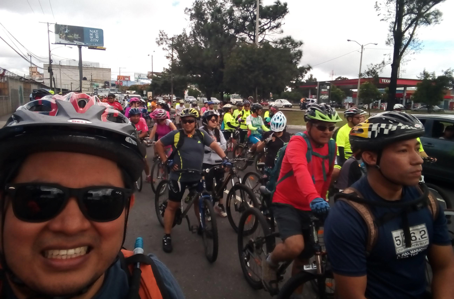 Día Mundial Sin Auto en Guatemala, mi experiencia del&nbsp;2018