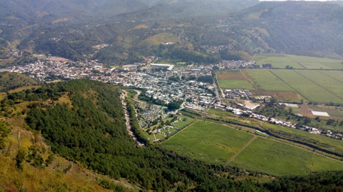 vista desde el mirador de la cerra