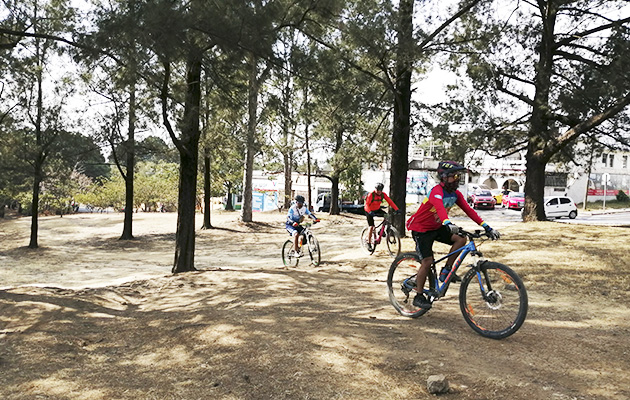 san cristobal ciclovia guatemala ciclistas del sur