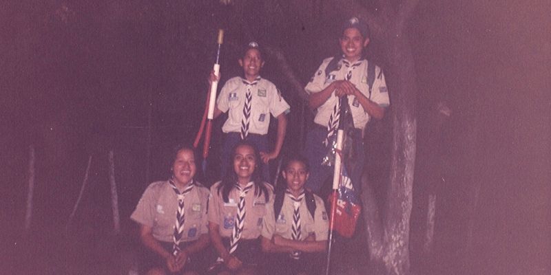 en el parque al terminar