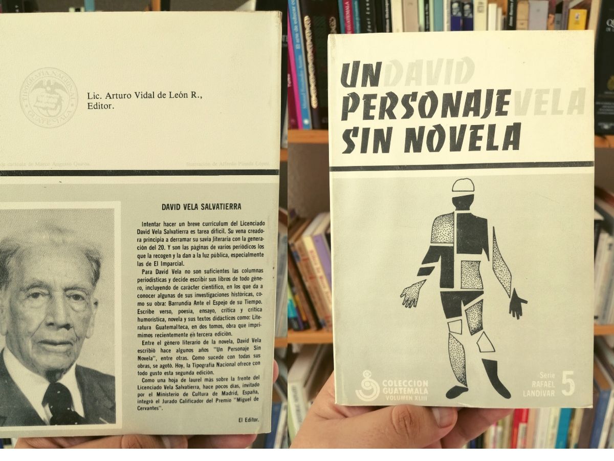 “Un personaje sin novela”, obra de David Vela