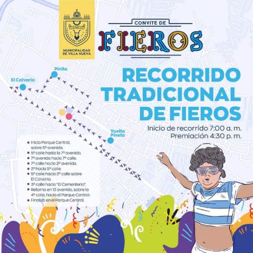 El Desfile de Fieros en Villa Nueva es una tradición que se lleva a cabo el 1 de noviembre y en 2022 regresó después de dos años de ausencia.