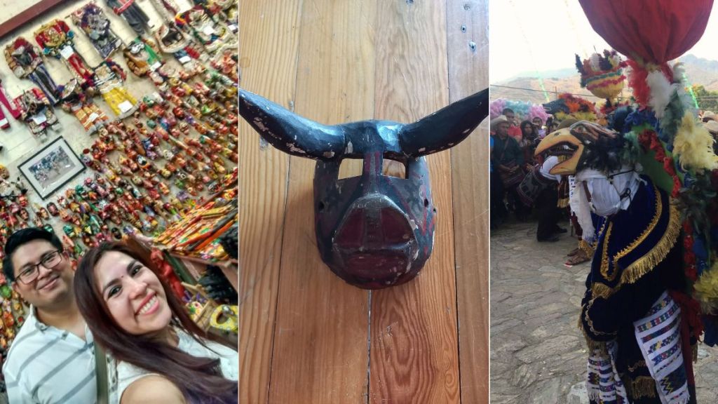 Máscaras de madera de&nbsp;Guatemala