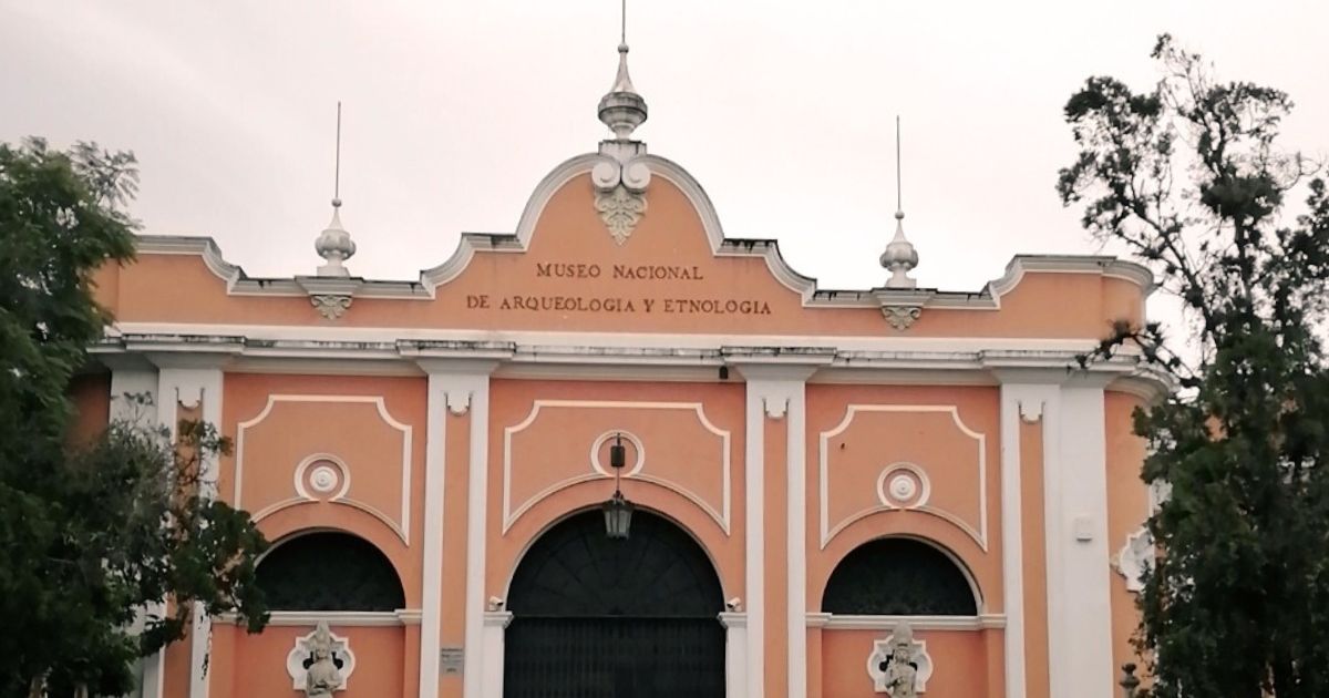 Museo Nacional de Arte Maya antes Museo de Arqueología Guatemala