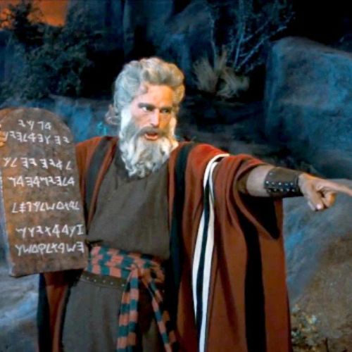 Pelicula Los 10 Mandamientos cinta de Semana Santa