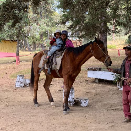 Granja Don Pietro paseo a caballo