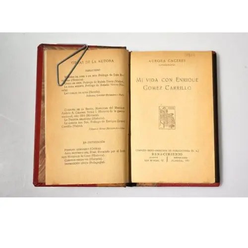 Mi vida con Enrique Gómez Carrillo