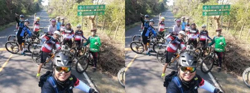 Beneficios de ciclismo y amistad