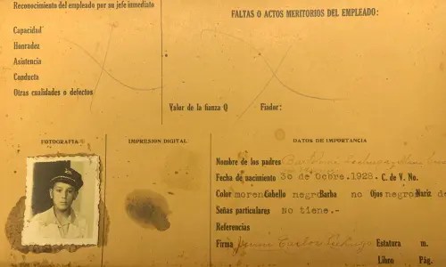 Museo de Correos de Guatemala documentos