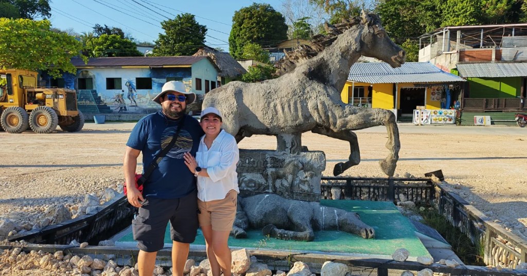 Caballo de Hernán Cortes en Tayasal Petén
