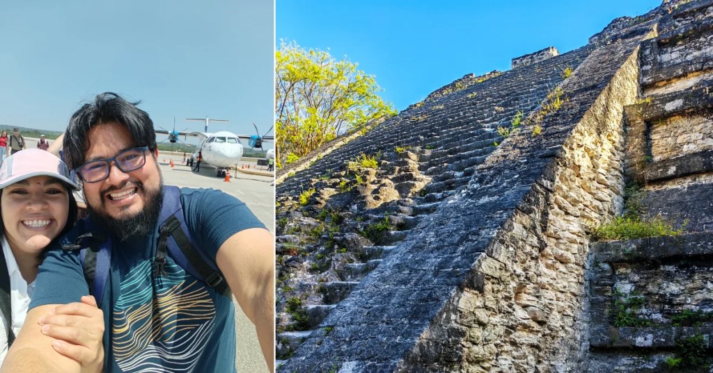 Cómo es viajar a Petén en avión