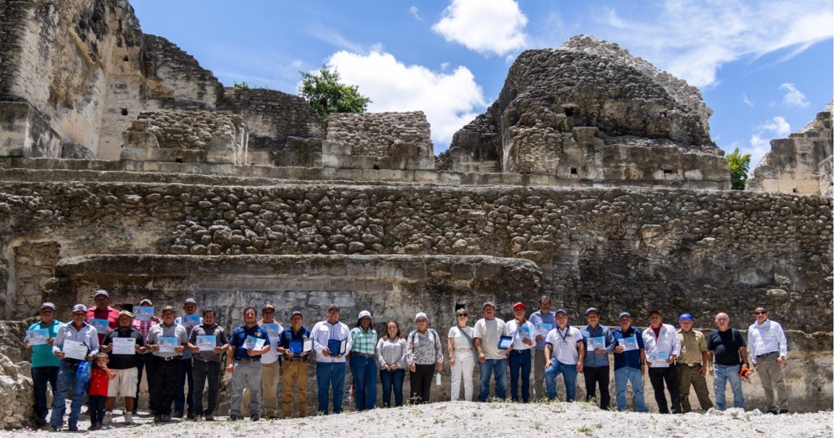 Sitio arqueológico La Blanca Entregaron trabajos de restauración